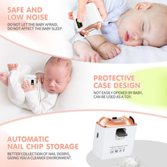 Northlet clipper offers 3-speed control for customized nail care.