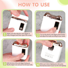 Northlet safety design protects fingers during manicure for all ages.