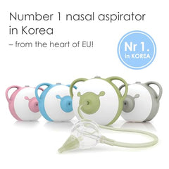 Nosiboo Pro nasal aspirator control panel enables precise suction settings.