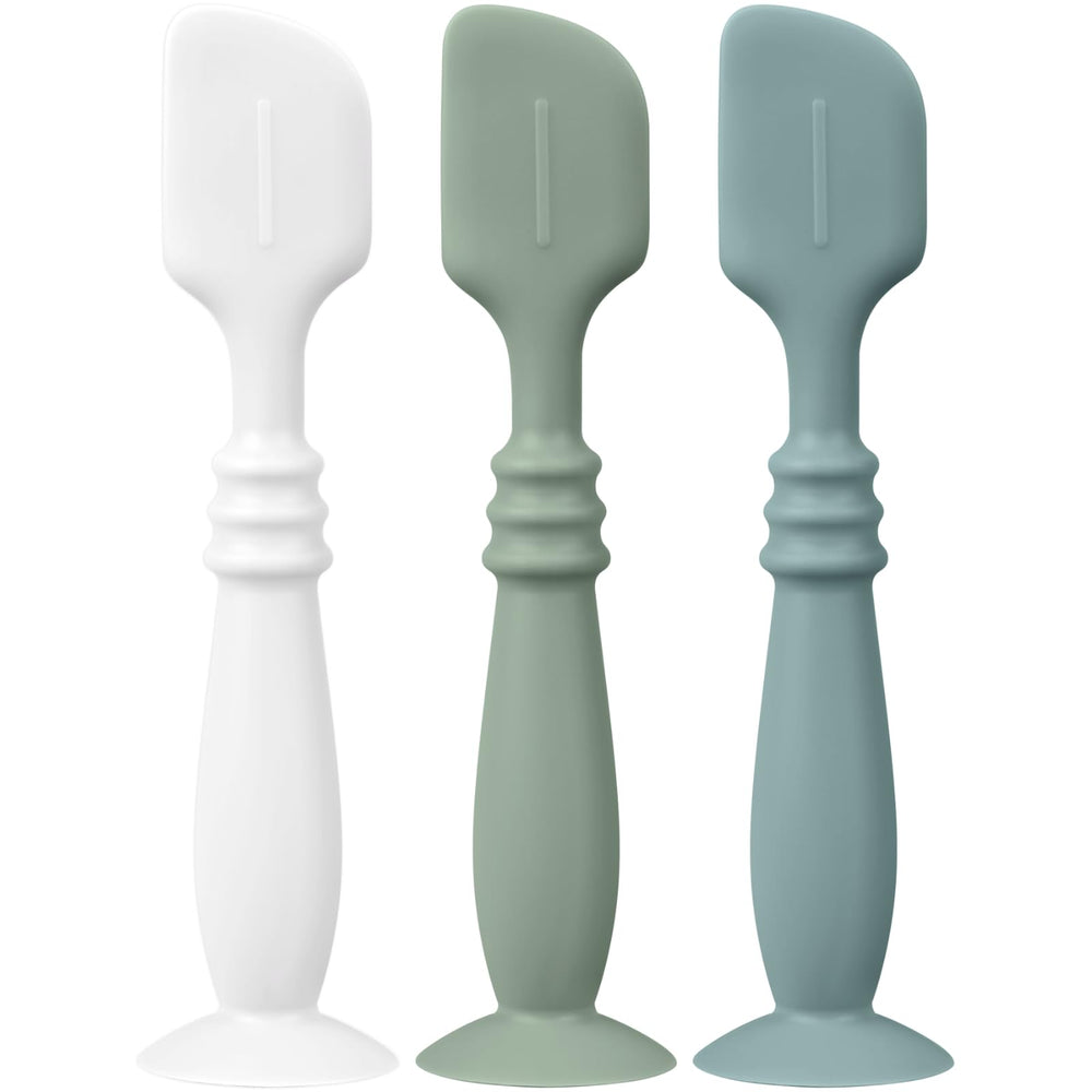 Nothomme diaper cream applicator with suction base keeps hands clean during changes.