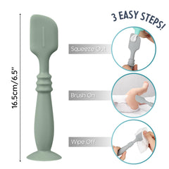 Nothomme stand-up suction base design keeps tools tidy between uses.