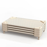NOUJULOUN Daycare Cots demonstrate a stackable design ideal for busy classrooms.