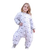 Noujuloun Starry Moon sleep sack front view delivers cozy warmth for chilly nights.
