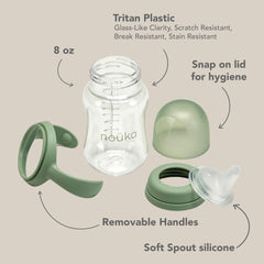 noüka soft spout gentle on gums for comfortable drinks
