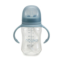 nouka Wave cup with weighted straw for versatile sipping on the move