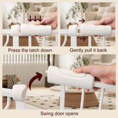 NRELIAK double-locking system keeps kids and pets secure.