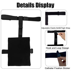 nsgglecher leg bag strap fixation keeps the bag in place under clothing