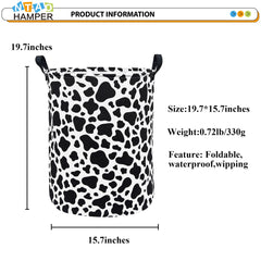 NTAOHAMPER Waterproof storage bin with collapsible design, ideal for nursery and laundry organization.
