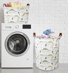 NTAOHAMPER dinosaur laundry hamper interior lining resists spills