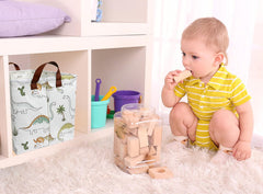NTAOHAMPER storage trunk dinosaur helps tidy closets and shelves.