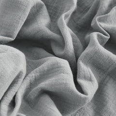 Fitted crib sheet with 360-degree elastic from NTBAY stays secure on standard cribs.
