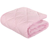 NTBAY down-alternative toddler comforter pink 39x47, cozy all-season warmth