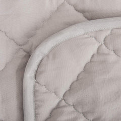 NTBAY quilted stitching pattern on toddler comforter enhances cozy feel.