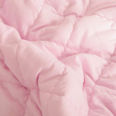 NTBAY microfiber toddler blanket pink, soft and lightweight for everyday comfort