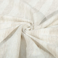 NTBAY beige stripe toddler pillowcase with breathable fabric for comfort