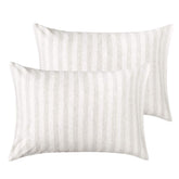 NTBAY camel stripe toddler pillowcase in ultra-soft jersey cotton for cozy naps