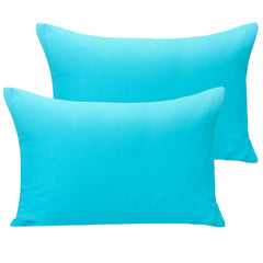 NTBAY toddler pillowcase with envelope closure in blue for quick pillow changes