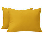 NTBAY toddler pillowcase in ginger yellow for soft naps
