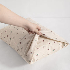 NTBAY soft cotton closeup pillowcase highlights breathable texture for all-night comfort