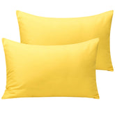 NTBAY toddler pillowcase in yellow with envelope closure for gentle sleep.