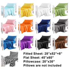 NTBAY flat green toddler sheet set adds a smooth sleep surface