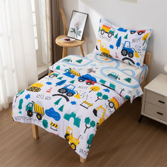 NTBED flat sheet 45x60 with bright design delivers generous coverage