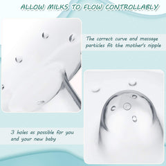 Nuanchu flat-nipple protection shield helps inverted nipples with gentle support
