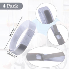 Nuanchu legband catheter holder gray with anti-slip stability.