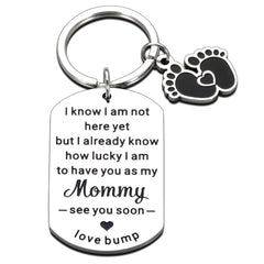 NUBARKO new mom key chain gift, a timeless keepsake for mother and baby.