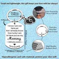 NUBARKO pregnancy gift for mom, elegant keepsake reminder.
