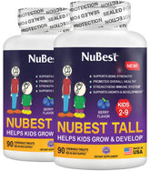 NuBest Tall Kids animal shapes bottle showing playful daily vitamin routine benefit