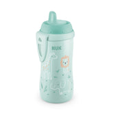NUK Active hard spout sippy cup with clip for on-the-go sipping.