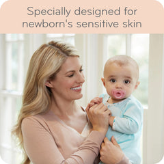 NUK Comfy Pacifier usa-made badge emphasizes domestic craftsmanship.