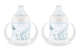 NUK Disney Learner Sippy Cup Woodlands Zebra spill-proof spout for gentle transition