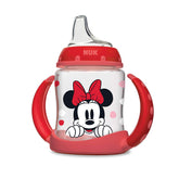 NUK Disney Minnie Learner Cup spill-proof design supports gentle transitions.