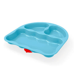 NUK First Essentials Tri-Suction Plates with three suction cups preventing spills.