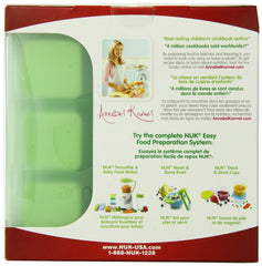 NUK freezer tray lid set keeps portions fresh and organized.