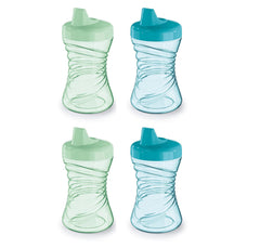 NUK Fun Grips cup with hard spout for easy, mess-free sipping