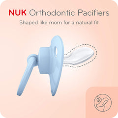 NUK pacifier in use by baby for calm soothing moments