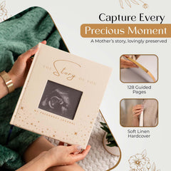 Thick paper inside Nuna Paper Co. journal reduces bleed and supports photos