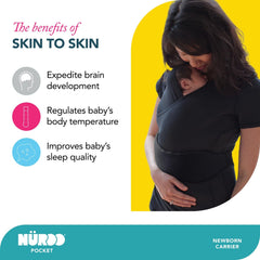 NuRoo Pocket Skin-to-Skin Carrier Shirt NICU-friendly coverage with safe contact and access.