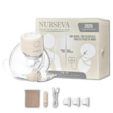 Nurseva wearable breast pump on the go for discreet pumping.