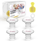 Nursi Luna flange insert 15mm in compact storage case for easy on-the-go use