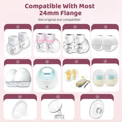 Nursi Luna storage case with sponge brush for clean storage
