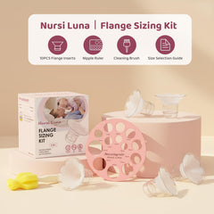 Nursi Luna flange inserts 15mm for gentle secure fit during pumping