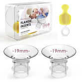Nursi Luna flange inserts 19mm pack improves fit with 24mm shields.