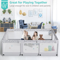 NUTIKAS playpen star-design with suction cups for stability