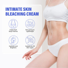 Nutravita underarm cream being applied with quick absorption