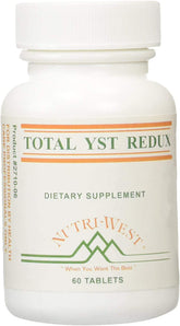 Nutri-West Total YST Redux 60 bottle label for digestive wellness
