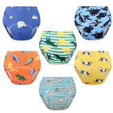 Nutyomi toddler potty training pants 6-pack with easy pull-up design.
